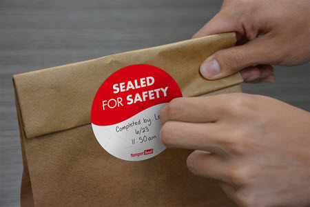 lacre de segurança delivery